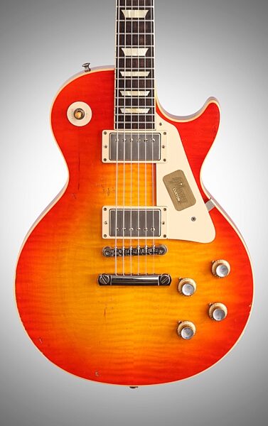 Gibson Custom Joe Walsh 1960 Aged Les Paul Electric Guitar (with Case), Body Straight Front