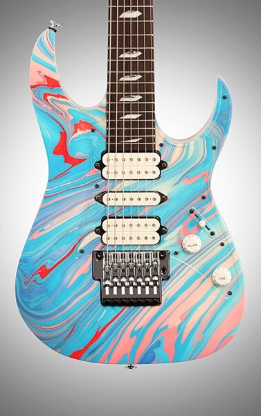 Ibanez UV77 Limited Edition Steve Vai Electric Guitar (with Case), Body Straight Front
