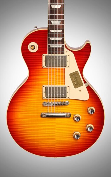 Gibson Custom Les Paul 1960 Reissue VOS Electric Guitar (with Case), Body Straight Front