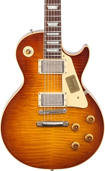 Gibson Custom Shop Les Paul Standard Electric Guitar (with Case), Body Straight Front