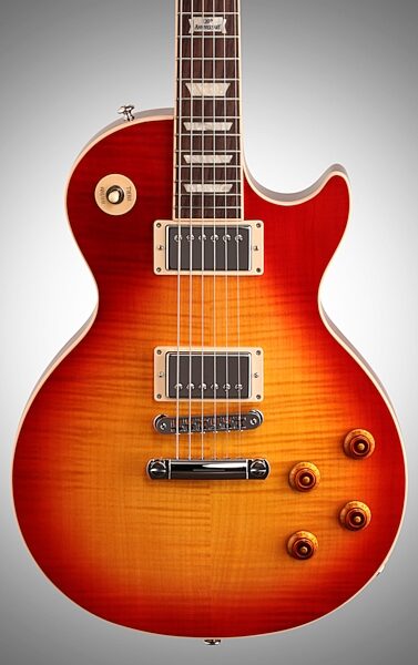 Gibson Limited Edition 2014 Les Paul Traditional Flametop AAA Electric Guitar (with Case), Body Straight Front