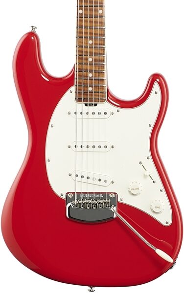 Ernie Ball Music Man Cutlass BFR Electric Guitar (with Case), Body Straight Front