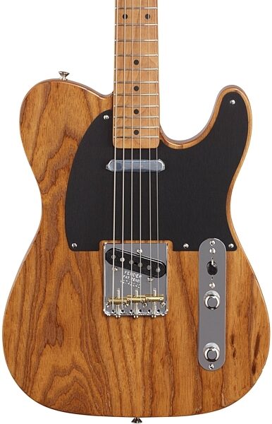 Fender Limited Edition '52 Roasted Ash Telecaster Electric Guitar (with Case), Body Straight Front