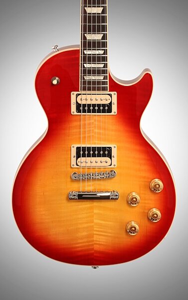 Gibson 2017 Exclusive Les Paul Classic Plus Electric Guitar (with Case), Body Straight Front