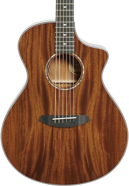 Breedlove Exclusive Premier Concert CE Acoustic-Electric Guitar (with Gig Bag), Body Straight Front
