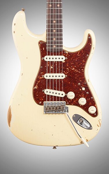 Fender Custom Shop Limited Edition '60s Relic Stratocaster Electric Guitar (with Case), Body Straight Front