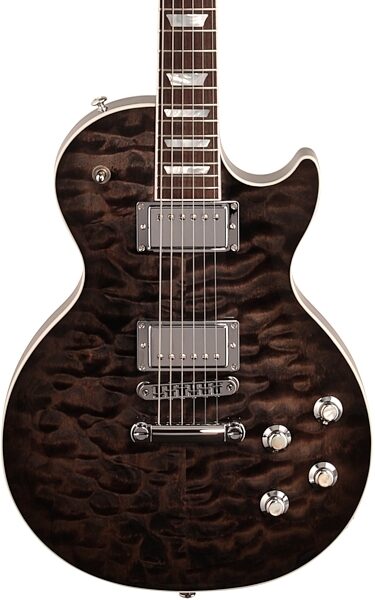 Gibson Limited Edition Les Paul Premium Quilt Electric Guitar (with Case), Body Straight Front