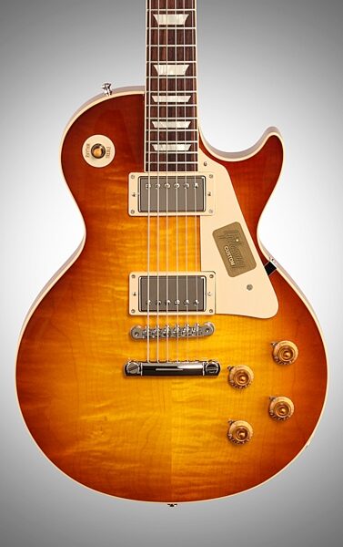 Gibson Custom Shop 1958 Les Paul Reissue Electric Guitar (with Case), Body Straight Front