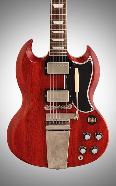 Gibson SG Standard Reissue 2014 VOS Electric Guitar, with Maestro Tremolo (and Case), Body Straight Front