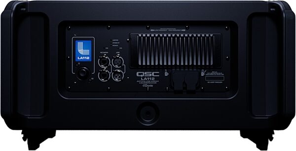 QSC LA112 2-Way Active Line Array Loudspeaker, 12-Inch, New, Action Position Back