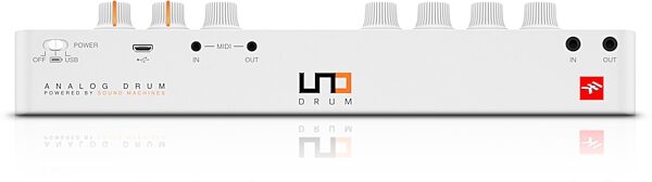 IK Multimedia UNO Drum Analog Drum Machine, Action Position Back