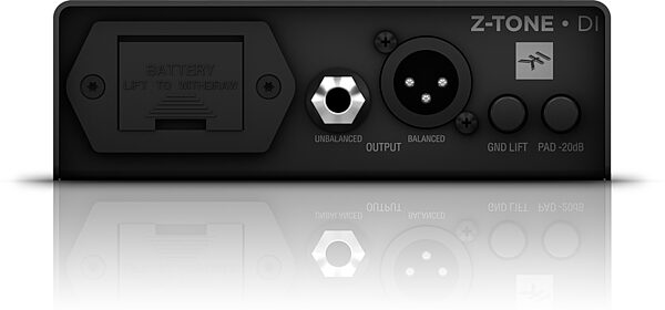 IK Multimedia Z-Tone DI Premium Active Direct Box, Action Position Back