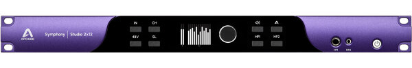 Apogee Symphony Studio 2x12 USB-C Audio Interface, New, Action Position Back