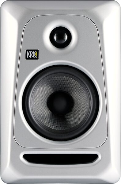 KRK Classic 5 Professional Active 2-Way Studio Monitor - Limited Edition Silver/Black, 5 inch, main