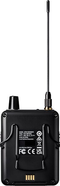 Audio-Technica ATW-3255 3000 Series Wireless In-Ear Monitor System, Band DF2 (470 - 608 MHz), Action Position Front