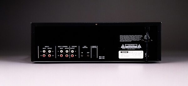 TASCAM 302MKII Pro Dual Cassette Deck, Rear