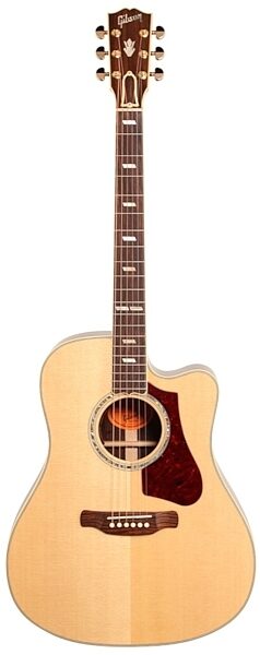 Gibson HP835 Supreme Cutaway Acoustic-Electric Guitar (with Case), Antique Natural