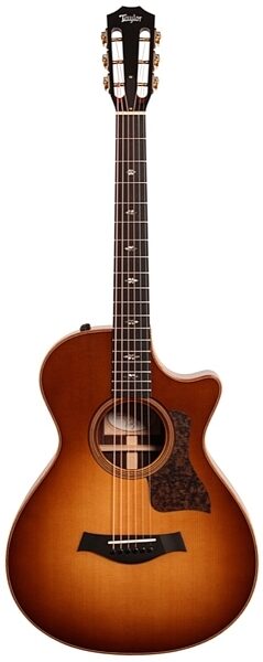 Taylor 712ce 12-Fret Grand Concert Acoustic-Electric Guitar (with Case), Western Sunburst