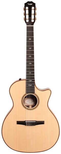 Taylor 714ce GA Acoustic-Electric Guitar (with Case), Natural
