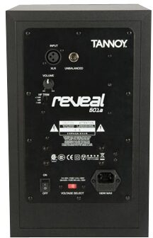 Tannoy Reveal 601a Active Studio Speaker, Rear