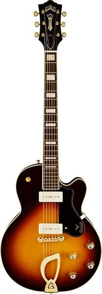 Guild M-75 Aristocrat Hollowbody Electric Guitar, Antique Burst
