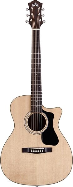 Guild F-130CE Orchestra Acoustic-Electric Guitar with Case, Main