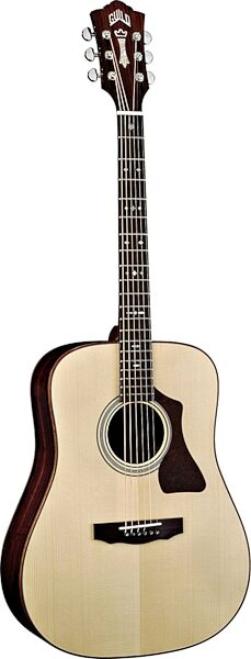 Guild GAD-50 Dreadnought Acoustic Guitar (with Case), Natural