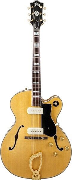Guild X-500 Stuart American Patriarch Electric Guitar (with Case), Blonde