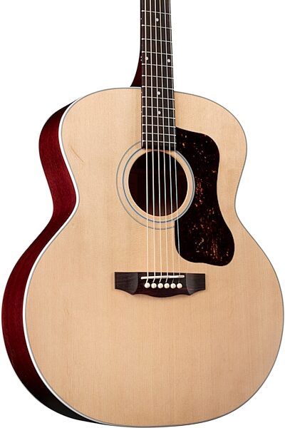 Guild F-40 Standard Jumbo Acoustic Guitar, Natural, Action Position Front