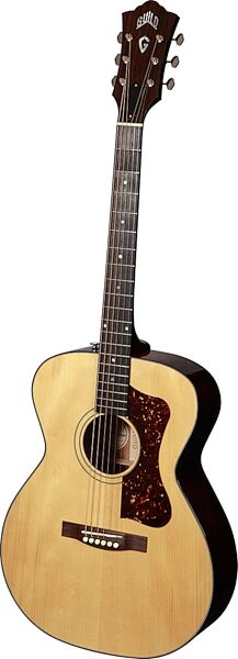 Guild F30 Aragon Orchestra Acoustic Guitar (with Case), Natural Right Side