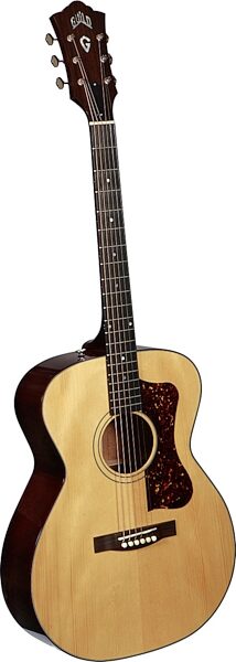 Guild F30 Aragon Orchestra Acoustic Guitar (with Case), Natural Left Side