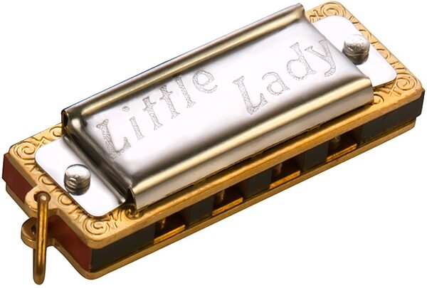Hohner 39BX Little Lady Mini Harmonica, Action Position Back