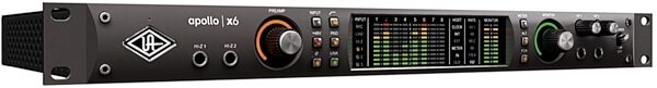 Universal Audio Apollo X6 Thunderbolt 3 Audio Interface, Standard Edition, Angle