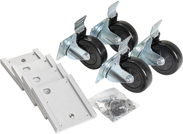SKB 3R Series Caster Plate and Wheel Kit for Mil-Standard, 3SKB-CAST1, Main