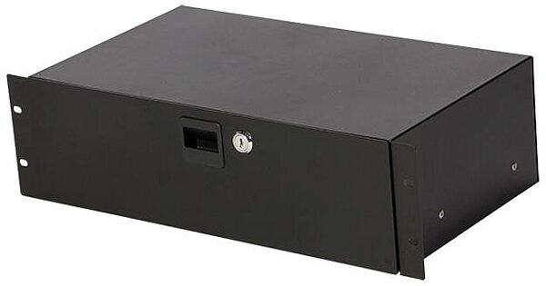 On-Stage Locking Rack Drawer, 3-Space, RDL3000, Main