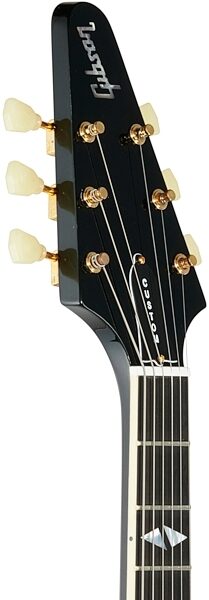 Gibson Custom Shop Jimi Hendrix '69 Flying V Electric Guitar (with Case), Headstock Left Front