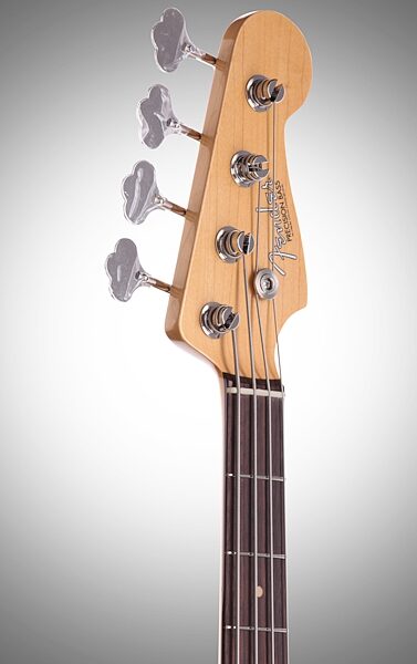 Fender '63 American Vintage Precision Electric Bass, Rosewood Fingerboard with Case, Headstock Left Front