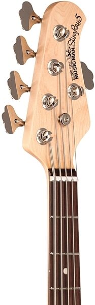 Ernie Ball Music Man StingRay 5HH Electric Bass (with Case), 5-String, Headstock Left Front