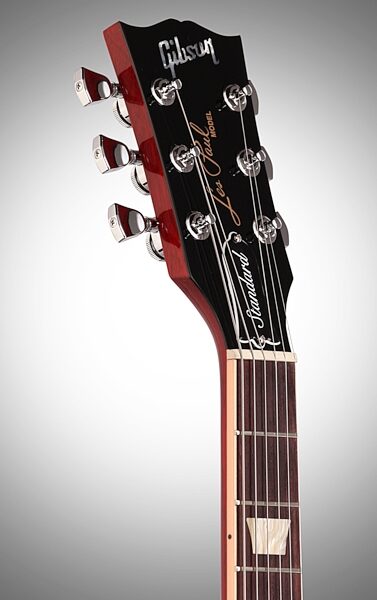 Gibson 2014 Les Paul Standard Premium Quilt Electric Guitar, Headstock Left Front