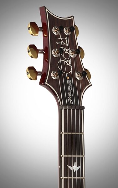 PRS Paul Reed Smith Custom 24 30th Anniversary Electric Guitar, with Pattern Thin Neck, Headstock Left Front