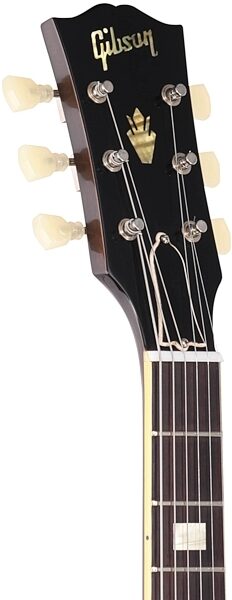 Gibson 2016 Memphis 1963 ES-335TDN Hand Selected Electric Guitar (with Case), Headstock Left Front