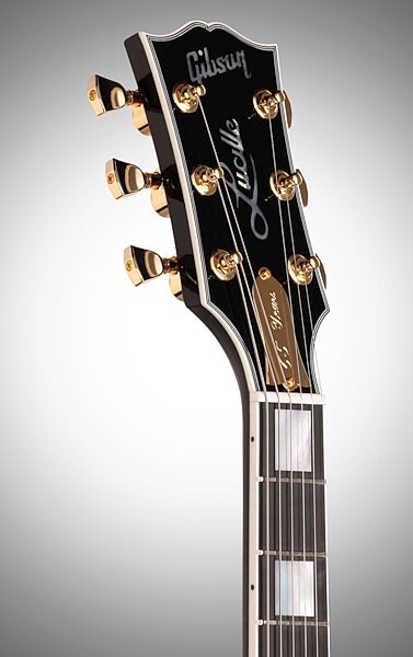 Gibson ES-335 Lucille Guitar (with Case), Headstock Left Front