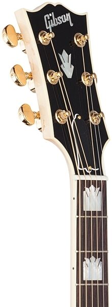 Gibson Limited Edition 2018 SJ-200 Standard Acoustic-Electric Guitar (with Case), Headstock Left Front