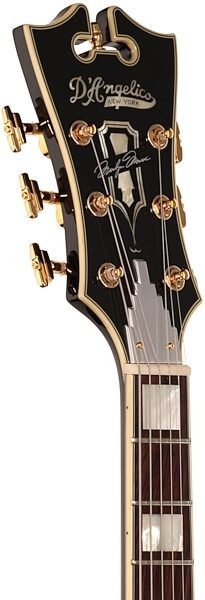 D'Angelico Limited Edition Marilyn Monroe EXL-1 Hollowbody Electric Guitar (with Case), Headstock Left Front