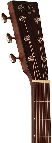 Martin DR Centennial Dreadnought Acoustic Guitar, Headstock Left Front