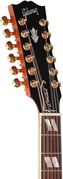 Gibson 2017 Limited Edition Hummingbird Acoustic-Electric Guitar, 12-String, Heritage Cherry Sunburst (with Case), Headstock Left Front