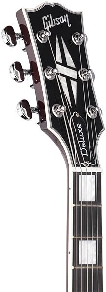 Gibson Limited Edition Midtown Deluxe Quilted Electric Guitar (with Case), Headstock Left Front