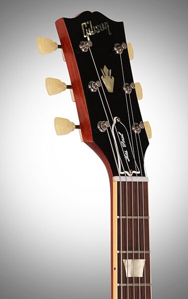 Gibson SG Standard Reissue 2014 VOS Electric Guitar, with Maestro Tremolo (and Case), Headstock Left Front