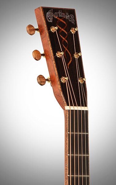 Martin Custom Shop D-41 Dreadnought Acoustic Guitar (with Case), Headstock Left Front