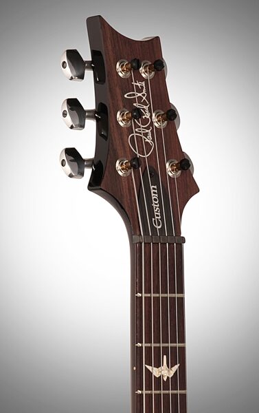 PRS Paul Reed Smith Custom 22 Custom Color Emerald Wrap (with Case), Headstock Left Front